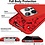 Ntech Hoesje Geschikt voor iPhone 14 Pro Max - zacht siliconen - Liquid Backcover - Rood