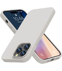 Ntech iPhone 14 Pro Max siliconen hoesje liquid