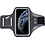 Ntech Geschikt voor iPhone 11 Pro hardloop telefoonhouder – armband - sportband - van stof - Zwart