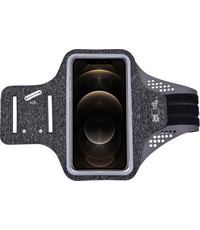 Ntech Geschikt voor iPhone 12 Pro hardloop armband van stof