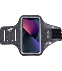 Ntech Geschikt voor iPhone 13 Mini hardloop armband van stof