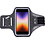 Ntech Geschikt voor iPhone SE 2022 2 hardloop telefoonhouder – armband - sportband - van stof - Zwart