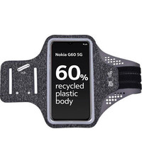 Ntech Nokia G60 5G hardloop armband van stof