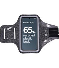 Ntech Nokia X30 hardloop armband van stof