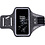 Ntech Hoesje Geschikt voor Oneplus 10T hardloop telefoonhouder – armband - sportband - van stof - Zwart