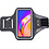 Ntech Hoesje Geschikt voor Oppo a94 hardloop telefoonhouder – armband - sportband - van stof - Zwart