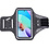 Ntech Hoesje Geschikt voor Redmi 10 2022 hardloop telefoonhouder – armband - sportband - van stof - Zwart