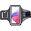 Ntech Hoesje Geschikt voor Samsung Galaxy A71 hardloop telefoonhouder – armband - sportband - van stof - Zwart