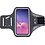 Ntech Hoesje Geschikt voor Samsung Galaxy S10 hardloop telefoonhouder – armband - sportband - van stof - Zwart