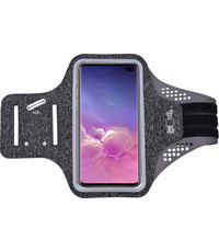 Ntech Samsung Galaxy S10 Plus hardloop armband van stof
