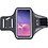 Ntech Hoesje Geschikt voor Samsung Galaxy S10 Plus hardloop telefoonhouder – armband - sportband - van stof - Zwart