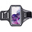 Ntech Hoesje Geschikt voor Samsung Galaxy S20 hardloop telefoonhouder – armband - sportband - van stof - Zwart