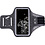 Ntech Hoesje Geschikt voor Samsung Galaxy S20 Ultra hardloop telefoonhouder – armband - sportband - van stof - Zwart