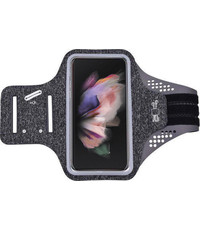 Ntech Samsung Galaxy Z Fold 3 hardloop armband van stof