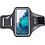 Ntech Hoesje Geschikt voor Samsung Galaxy S20 FE hardloop telefoonhouder – armband - sportband - van stof - Zwart