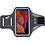 Ntech Hoesje Geschikt voor Samsung Galaxy Xcover 5 hardloop telefoonhouder – armband - sportband - van stof - Zwart