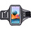 Ntech Hoesje Geschikt voor Xiaomi Redmi Note 10S hardloop telefoonhouder – armband - sportband - van stof - Zwart