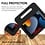 Ntech iPad 2021 Hoes Kinderen Zwart - iPad 10.2 (2019) kinderen Hoes - iPad 10.2 (2020) Hoes Kidsproof Backcover met handvat - Ntech
