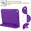 Ntech ipad 2017 hoes kinderen Paars - iPad 2018 kinderen Hoes - ipad 6e generatie hoesjes Kidsproof Backcover met handvat - Ntech