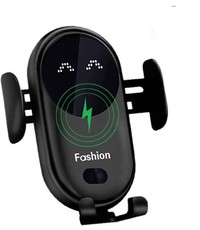Ntech telefoonhouder auto ventilatie Zwart