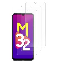 Ntech Samsung M32 screenprotector Beschermglas - 3 stuks