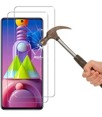 Ntech Samsung M51 screenprotector Beschermglas