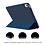Ntech Hoes geschikt voor iPad A16 hoes - ipad 2025 hoes Donker Blauw - iPad (A16) 11th/10th Generation Case(2025/2022) met pencil houder - Smart bookcase
