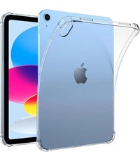 Ntech iPad 2022 hoes siliconen transparant cover