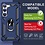 Ntech Hoesje Geschikt Voor Samsung Galaxy S23 Plus Hoesje Anti-Shock Hybrid Armor hoesje Blauw – Met screenprotector - 2 pack