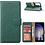 Ntech Hoesje Geschikt Voor Samsung Galaxy S23 Hoesje met Pasjeshouder – Bookcase – Groen