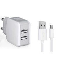 Ntech Oppo A15/ A17 oplader 2.0amp  Adapter met Micro USB  kabel