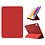 Ntech Hoes geschikt voor iPad 11 (2025) A16 11th Generation hoes Rood - iPad 2022 10e Generatie (10.9 inch) met pencil houder - Smart bookcase