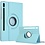 Ntech Hoesje Geschikt Voor Samsung Galaxy Tab S8 Ultra hoes Draaibare Book Case Cover Licht Blauw - Hoesje Geschikt Voor Samsung Galaxy Tab S8 Ultra hoesje 14.6 2022
