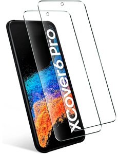 Ntech Samsung Xcover 6 Pro screenprotector Beschermglas 2 pack