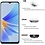Ntech Screenprotector geschikt voor Oppo A17 screenprotector Beschermglas 2 pack - Screenprotector geschikt voor Oppo A17 screen protector glas