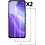 Ntech Geschikt voor Realme C30S screenprotector Beschermglas 2 pack - Geschikt voor Realme C30s screen protector glas