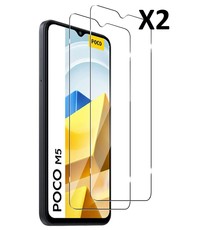 Ntech Xiaomi Poco M5 screenprotector Beschermglas 2 pack