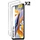 Ntech Screenprotector geschikt voor Xiaomi Poco M5s screenprotector Beschermglas 2 pack - Screenprotector geschikt voor Xiaomi Poco M5s screen protector glas