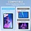 Ntech Hoes Geschikt voor Lenovo Tab M10 Plus (3rd Gen) Screenprotector tempered glass 2pack - Hoes Geschikt voor Lenovo Tab M10 Plus 10.6 Inch (3rd Gen) 2022 tempered glass