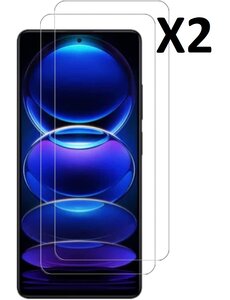 Ntech Xiaomi Redmi Note 12 screenprotector Beschermglas 2 pack
