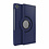 Ntech Geschikt voor Lenovo M10 Plus 10.3 TB - X608 hoes Draaibare Book Multi stand Case Cover Donker Blauw