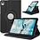 Ntech Hoes Geschikt voor Lenovo Tab M8 3rd Gen 2022 hoes Draaibare Book Multi stand Zwart - Hoes Geschikt voor Lenovo Tab M8 HD LTE 2021Case Cover