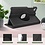 Ntech Hoes Geschikt voor Lenovo Tab M8 3rd Gen 2022 hoes Draaibare Book Multi stand Zwart - Hoes Geschikt voor Lenovo Tab M8 HD LTE 2021Case Cover