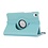 Ntech Hoes Geschikt voor Lenovo Tab M8 3rd Gen 2022 hoes Draaibare Book Multi stand Licht Blauw - Hoes Geschikt voor Lenovo Tab M8 HD LTE 2021Case Cover