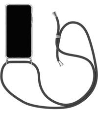 Ntech Oppo A57 4G Hoesje transparant silicone met Koord