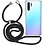 Ntech Hoesje Geschikt voor Huawei P30 Pro Hoesje transparant silicone met Koord - Hoesje Geschikt voor Huawei P30 Pro hoesje met koord Zwart