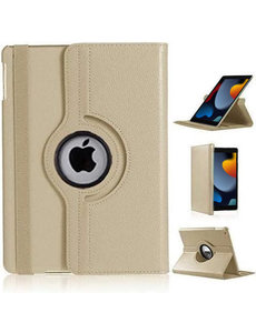 Ntech iPad 2021 hoes 360° draaibare goud