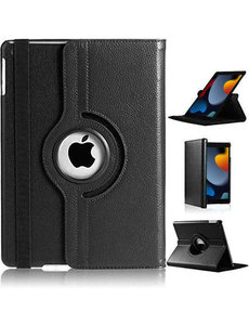 Ntech iPad 2021 hoes zwart - iPad hoes 2021 / iPad 9e/8e/7e generatie
