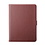 Ntech  iPad 2022 hoes - iPad 10e Generatie (10.9 inch) Hoes - Premium Luxe Leren bookcase - Wijnrood