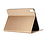 Ntech  iPad 2022 hoes - iPad 10e Generatie (10.9 inch) Hoes - Premium Luxe Leren bookcase - Goud